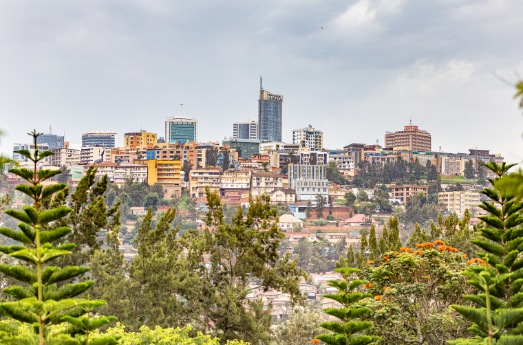 Downtown, nebo spíš Uptown, Kigali