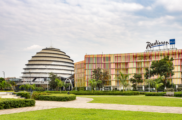 V Kigali vyrostlo mnoho moderních budov