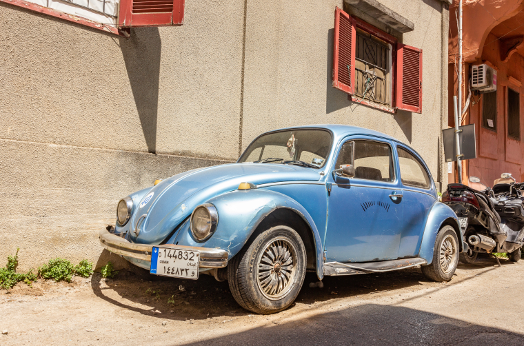 Bejrút je živoucím muzeem starých automobilů, které se stále prohání ulicemi města